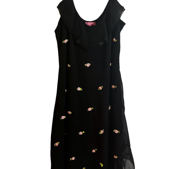 Sugar Thrillz black with pink dress - Picture 4 of 4